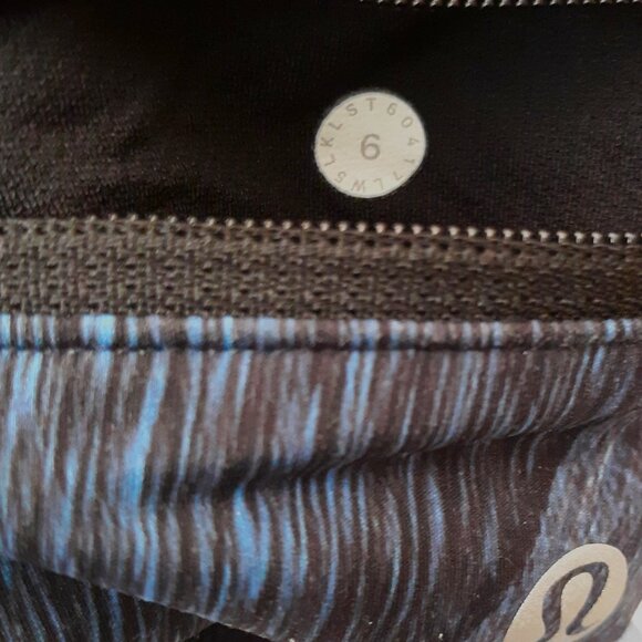 Lululemon Limited Edition Speed Wunder Electrobeam Nulux Leggings Size 6 - Picture 5 of 5